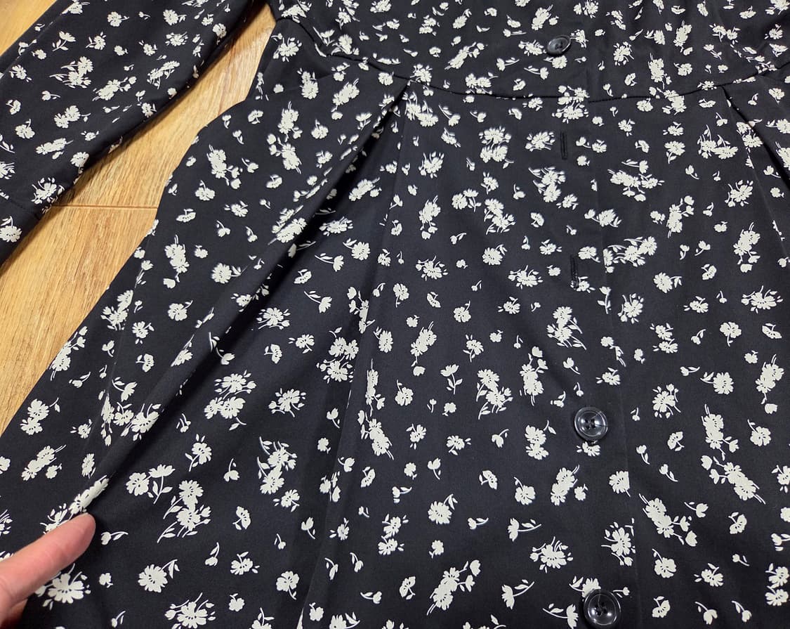 지스튜디오(g studio) 플라워 셔츠원피스 66 새상품 상품이미지5