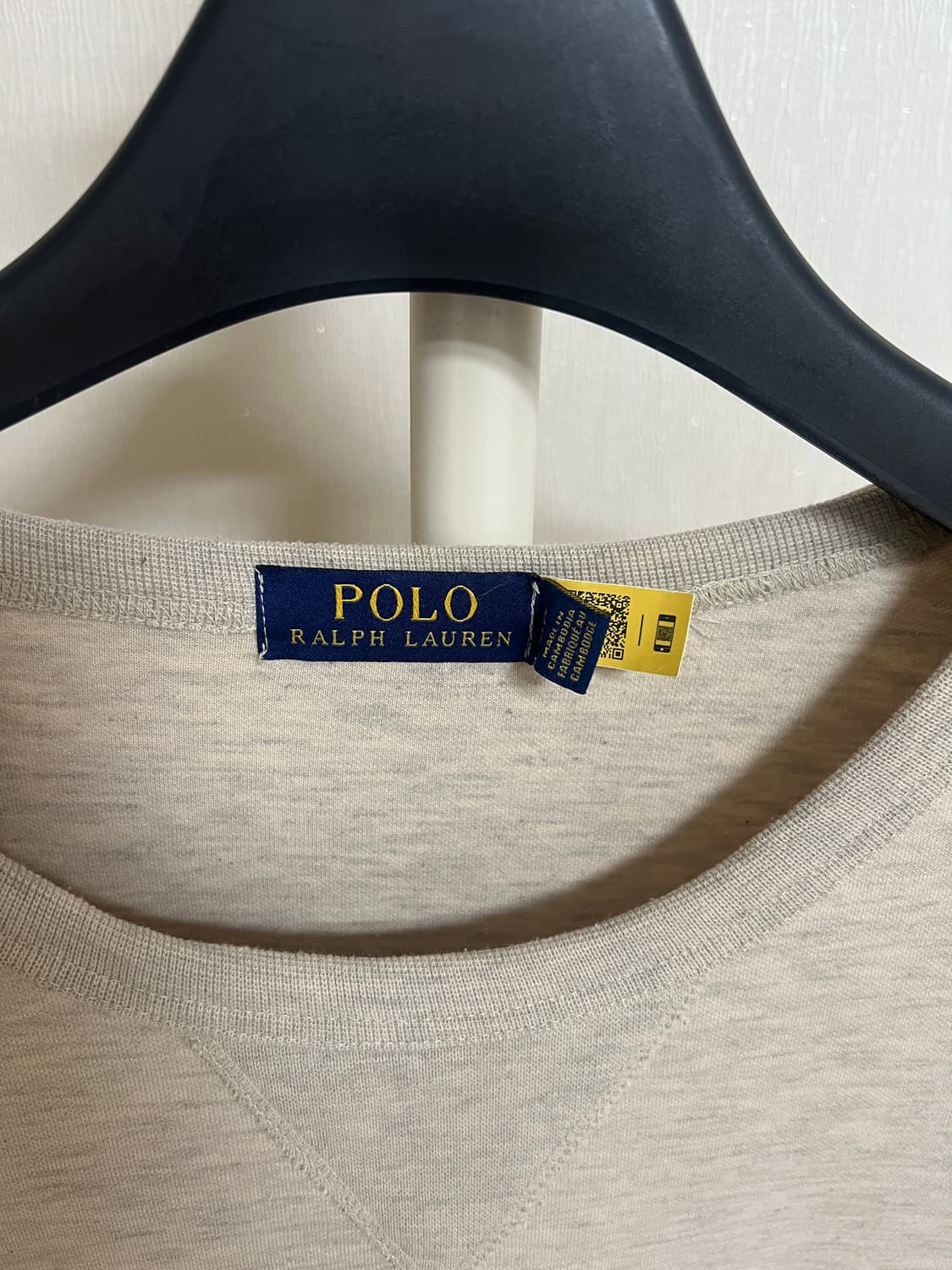 Polo Ralph Lauren Oatmeal Melange Crewne 상품이미지3