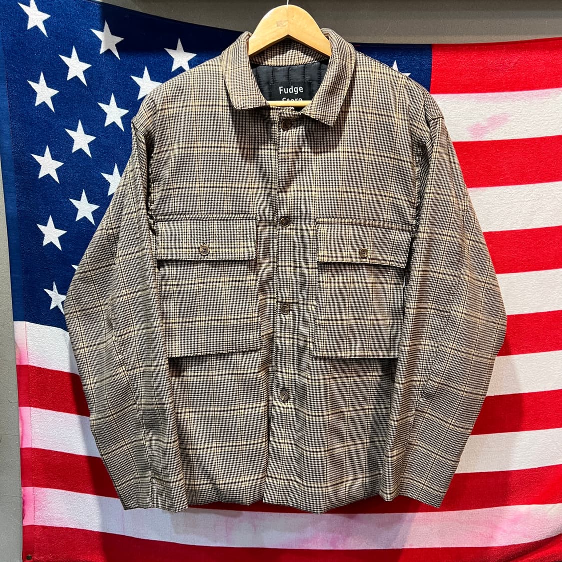 라퍼지스토어 체크 패턴 자켓 상품이미지1