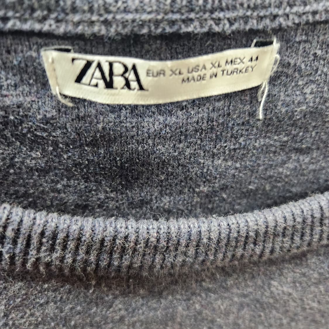 자라 ZARA 라운드넥 니트 XL(XL) 상품이미지5