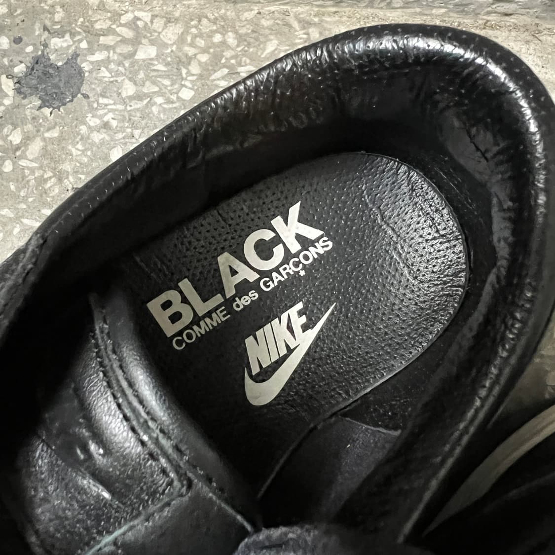 나이키 x 꼼데가르송 블레이저 로우 블랙 상품이미지6