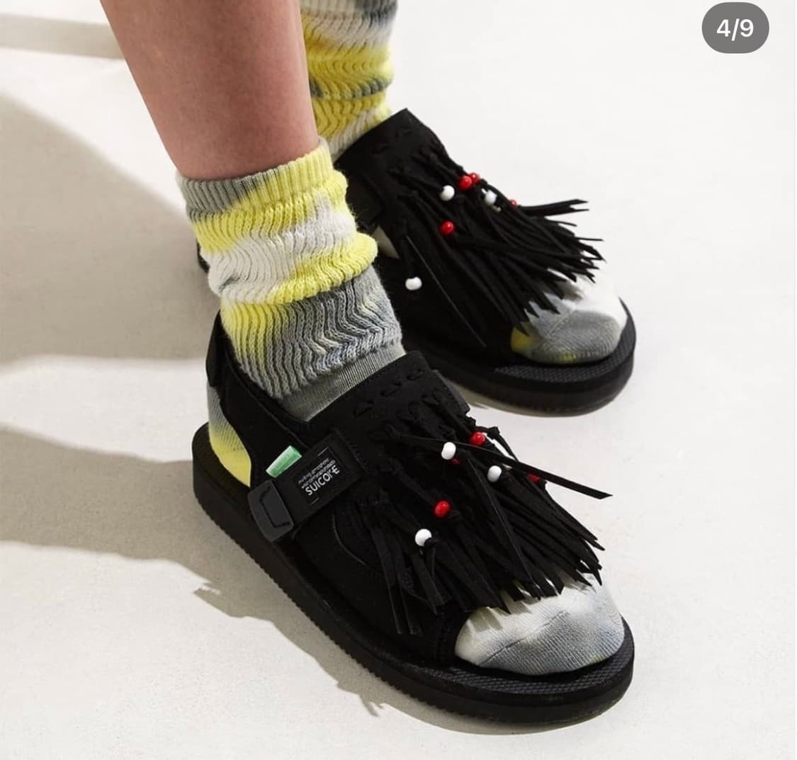 Suicoke 수이코크 웨스턴 프린지 샌달  상품이미지3