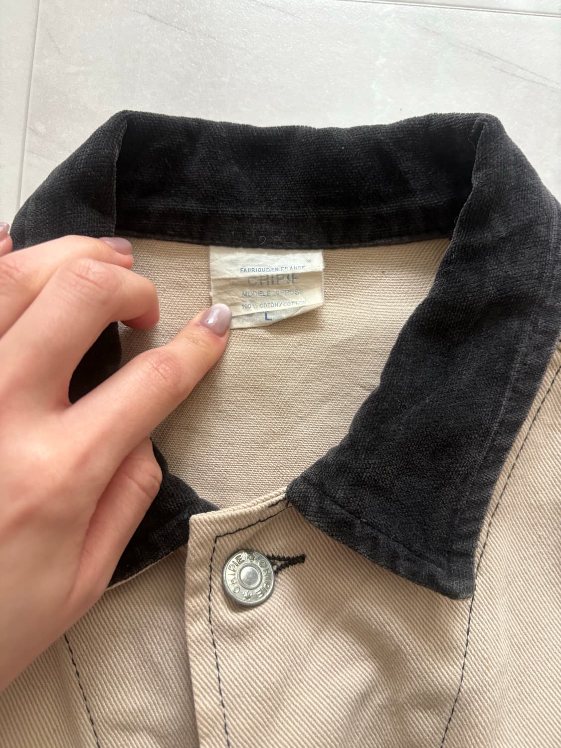 빈티지 워크 자켓 상품이미지4