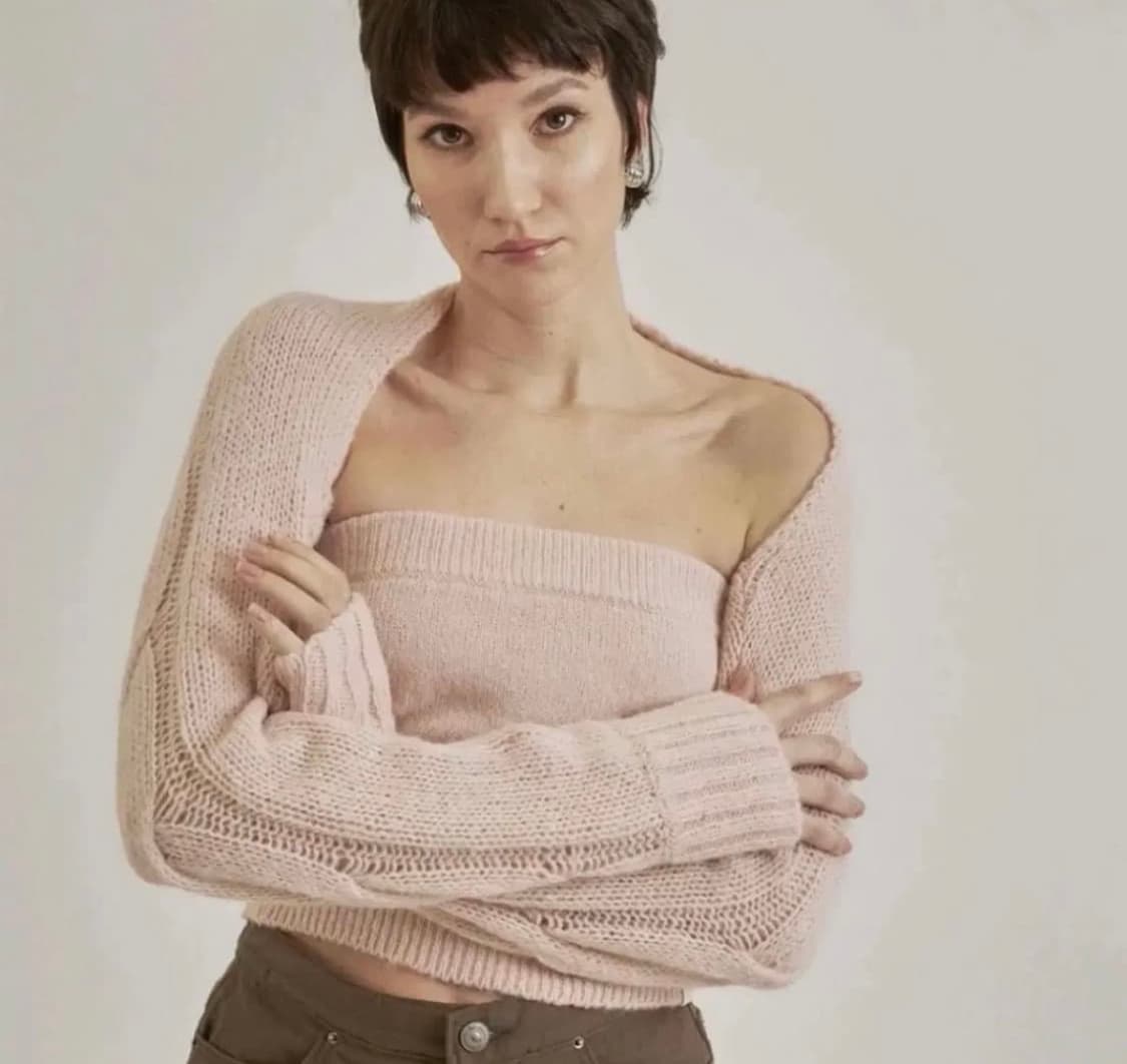 쓰리타임즈 캔디 볼레로 & 탑 핑크 상품이미지1