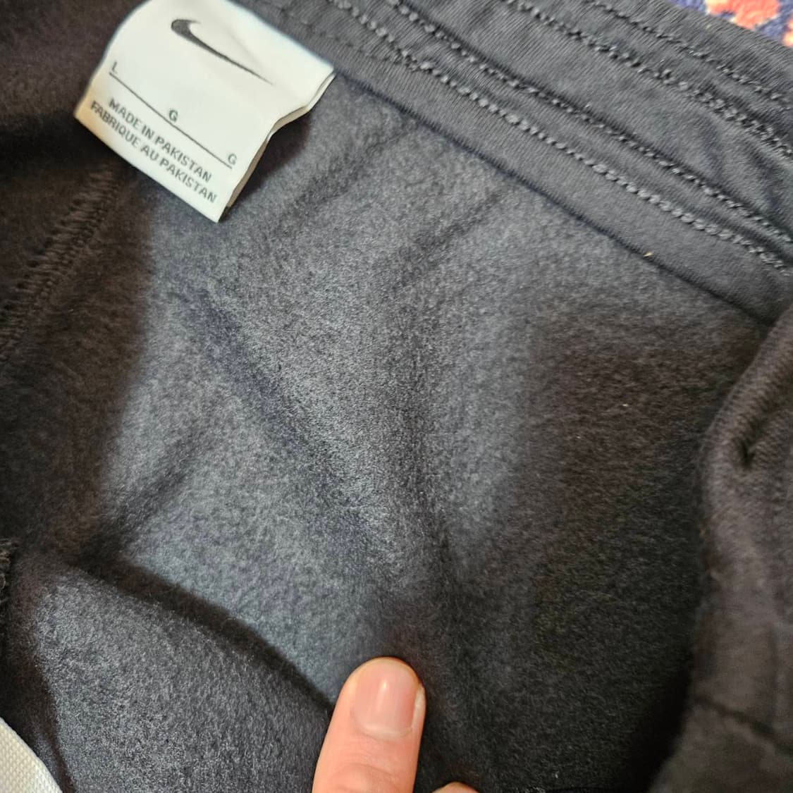 나이키(Nike) 스우시 로고 기모 트레이닝 팬츠 L size 상품이미지5