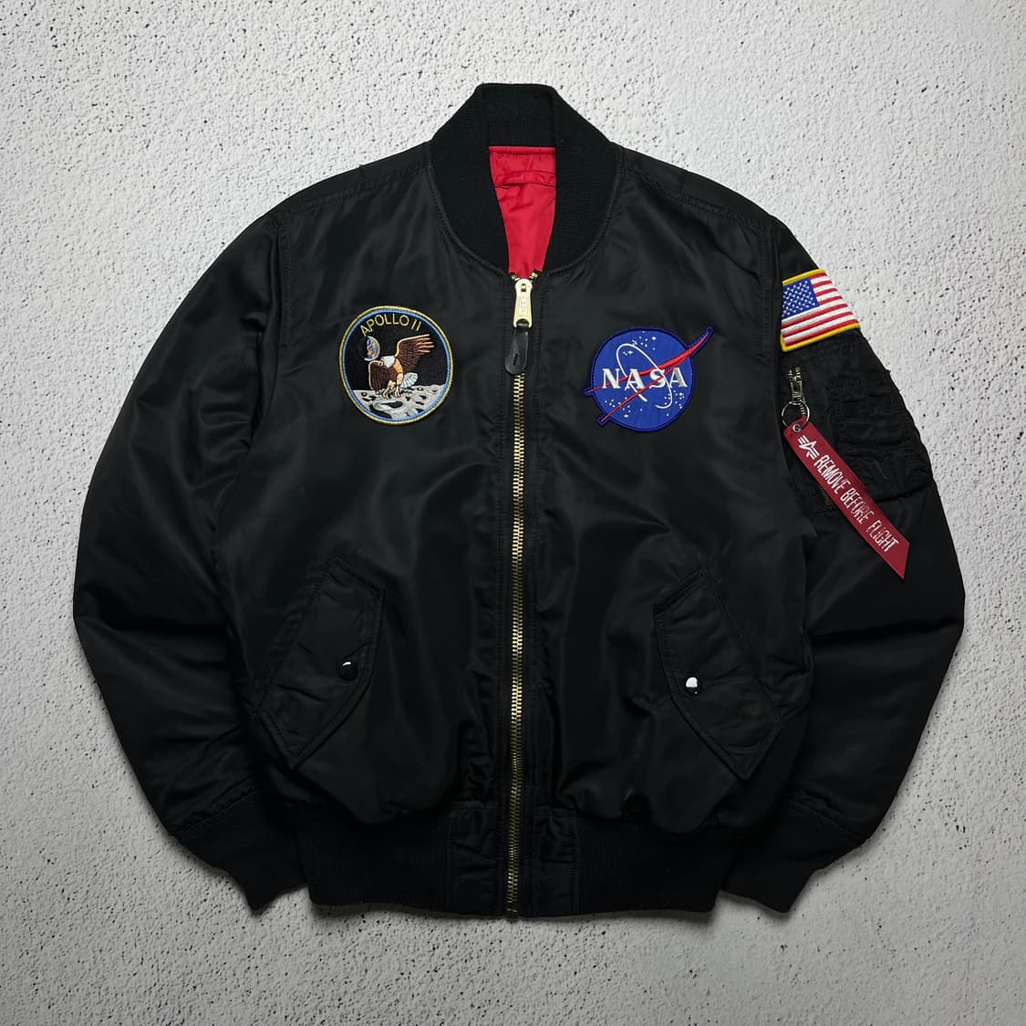 Alpha Industries MA-1 Apollo Flight Jack 상품이미지2