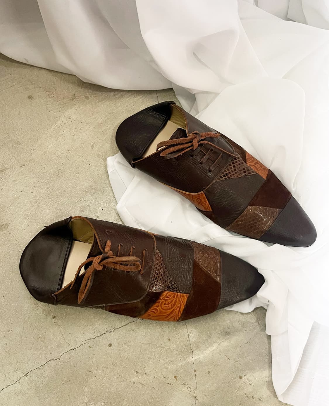 COMME DES GARCONS patchwork shoes 상품이미지9