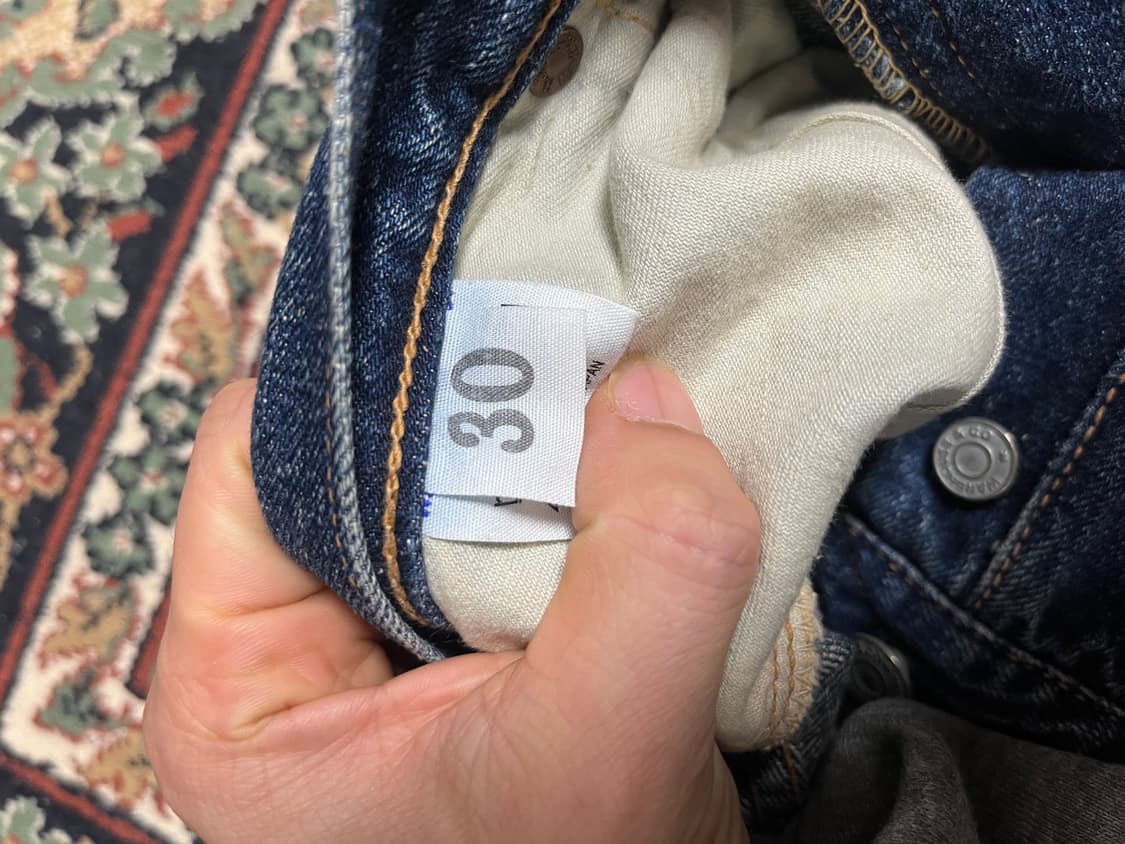 웨어하우스 warehouse 2nd used 데님 30 상품이미지2