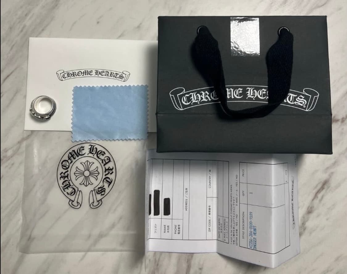 (정품) 크롬하츠 하트대거링 us6.5 상품이미지1