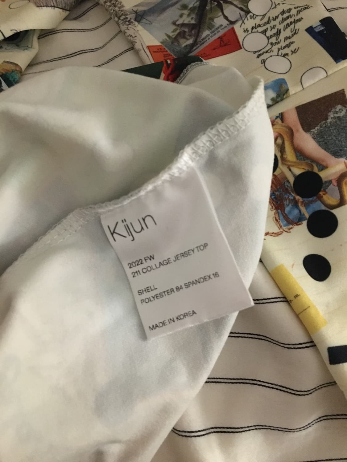 Kijun collage 2022fw 져지탑 (기준) 상품이미지3