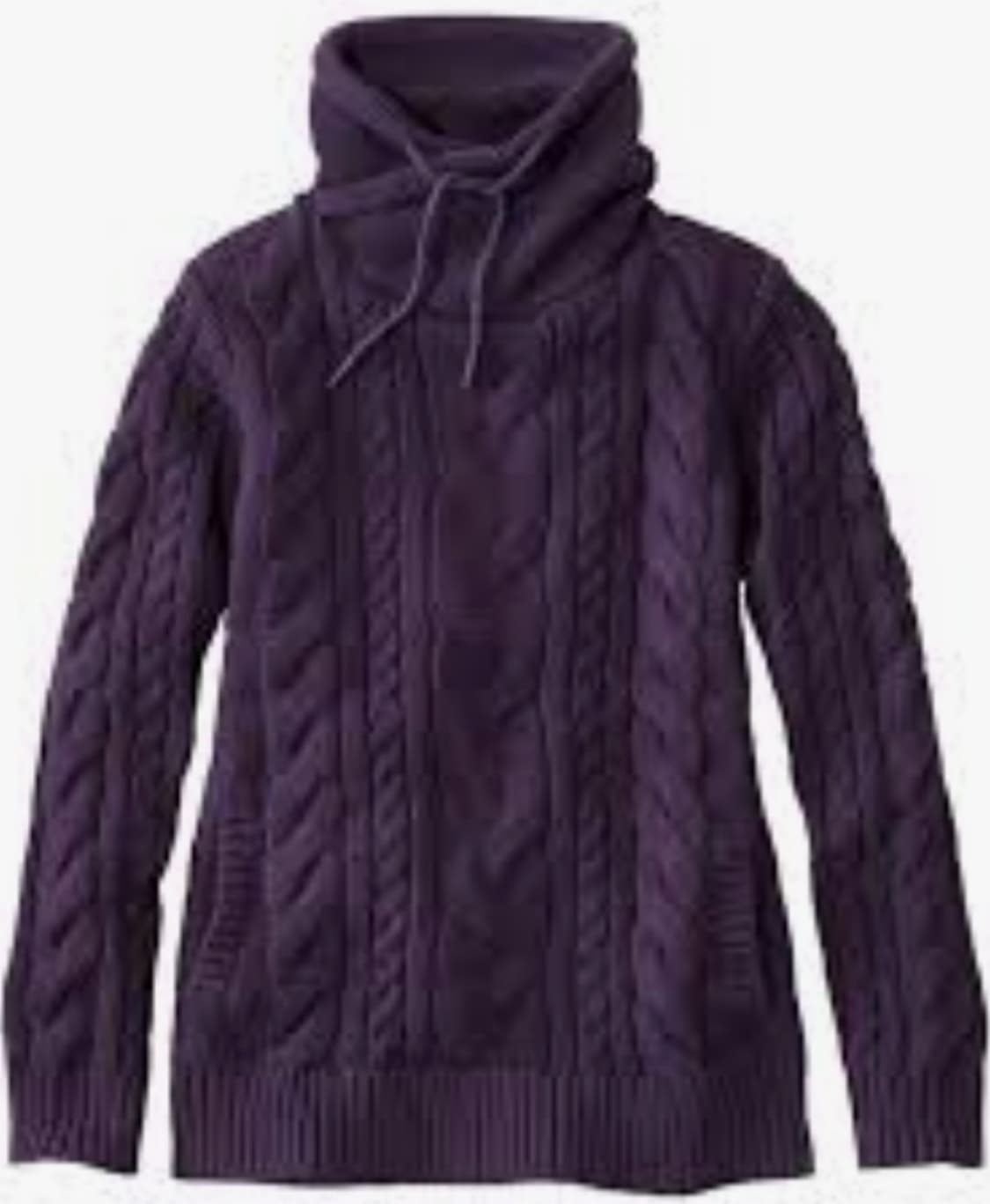 엘엘빈 퍼넬넥 피셔맨 케이블 니트 스웨터  상품이미지8