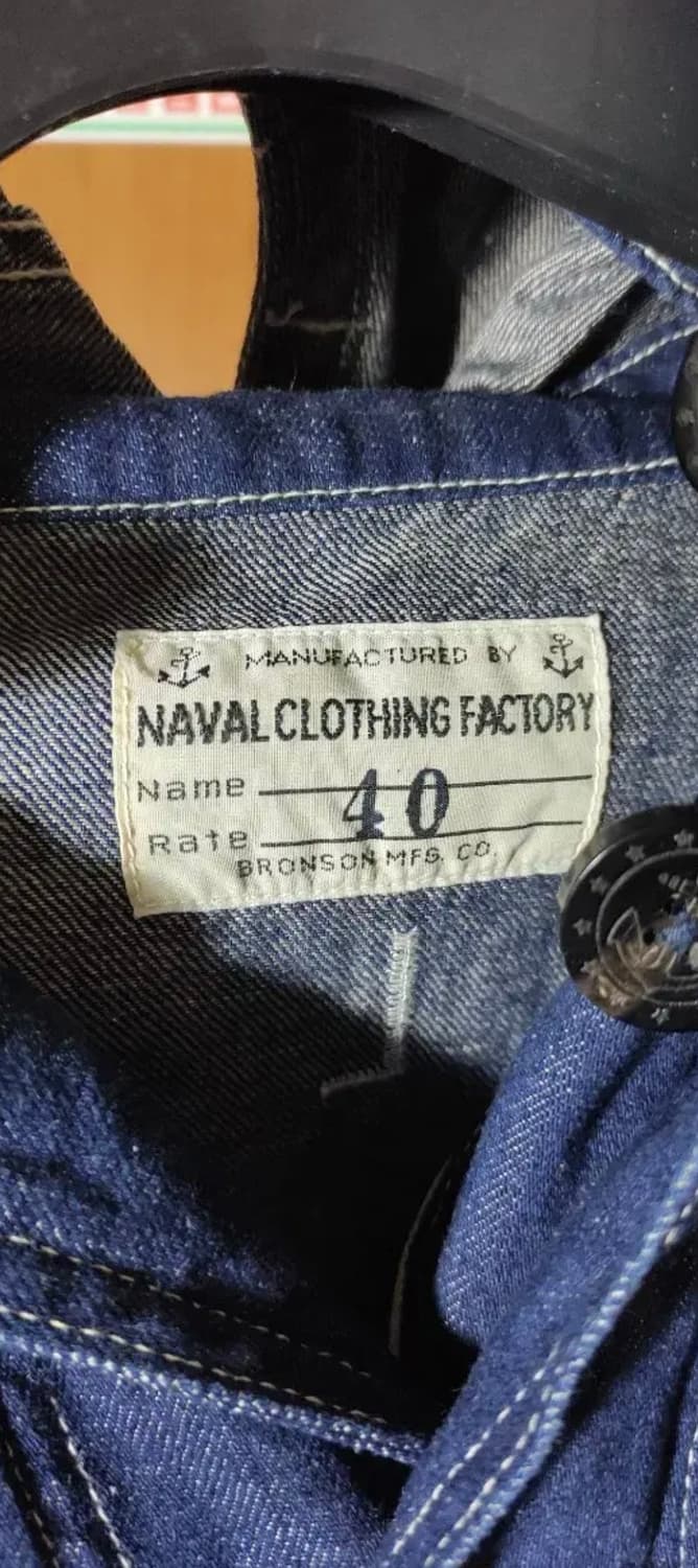 브론슨 40s usn 데님 거너 스목  상품이미지4