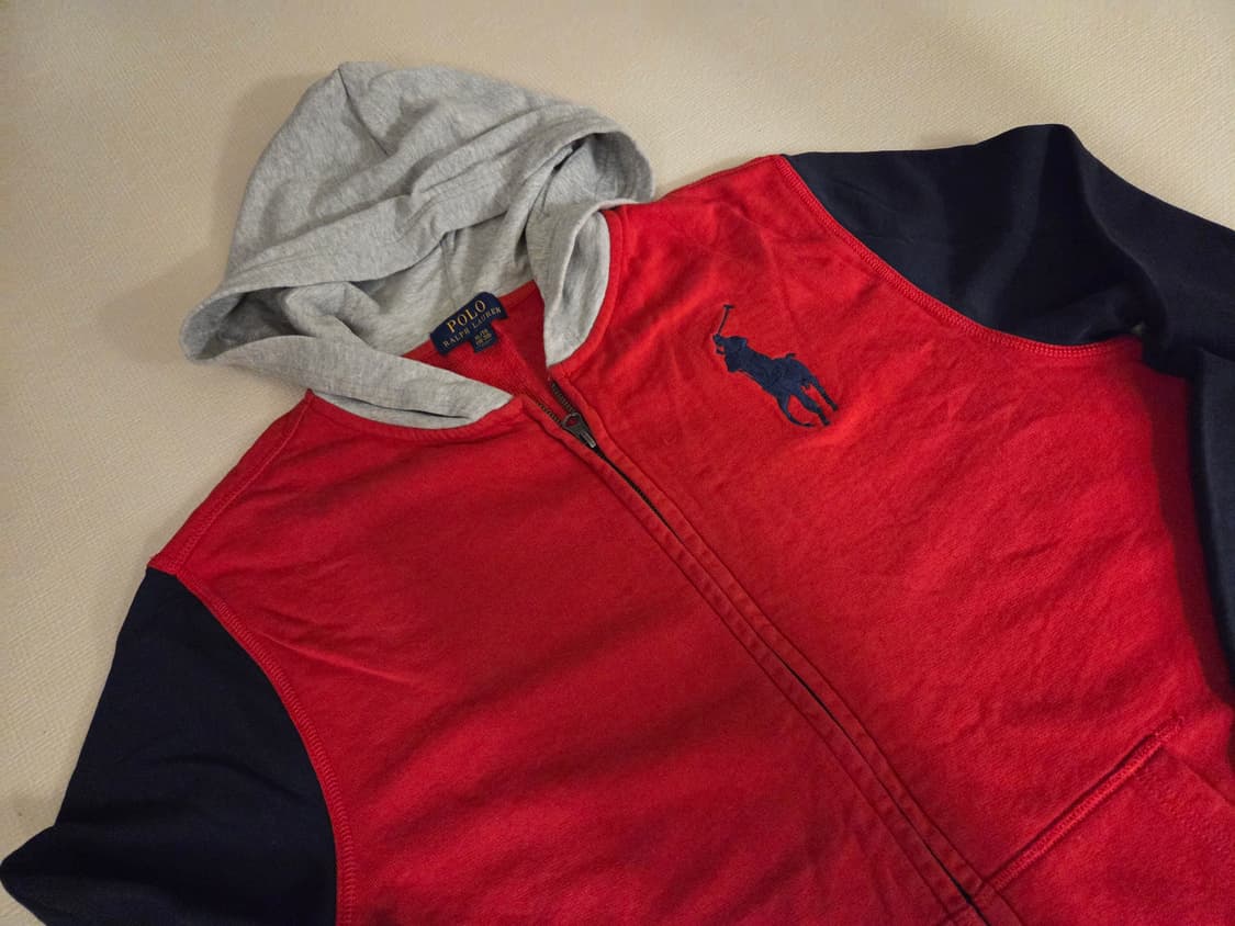 폴로랄프로렌 남여공용빅포니 후드집업 상품이미지8