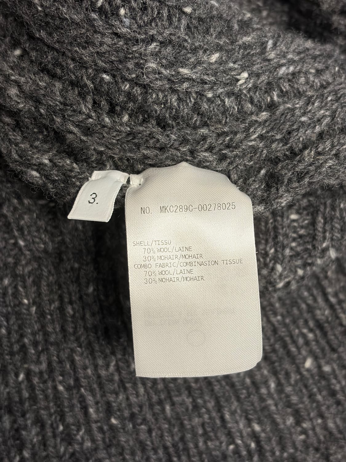 [새상품급, 3] 톰브라운 아란 케이블 가디건 상품이미지5