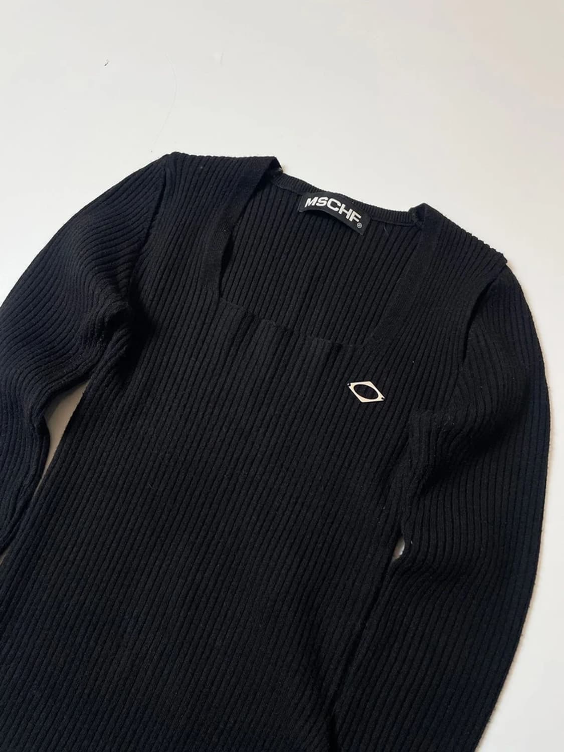 미스치프 MISCHIEF 스퀘어넥 니트탑 PN9539 상품이미지2