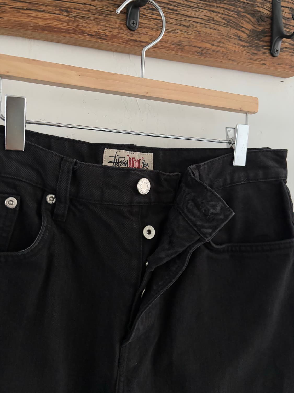 Stussy 스투시 워시드 캔버스 빅 올진  상품이미지3