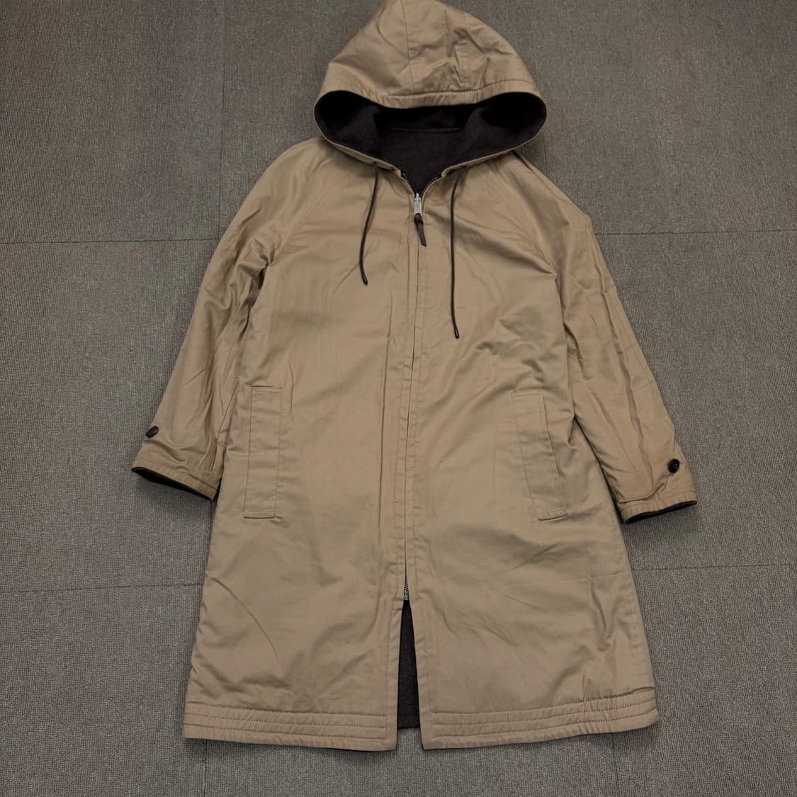 polo 랄프로렌 폴로 우먼스 리버시블 후드 코트 s 상품이미지6