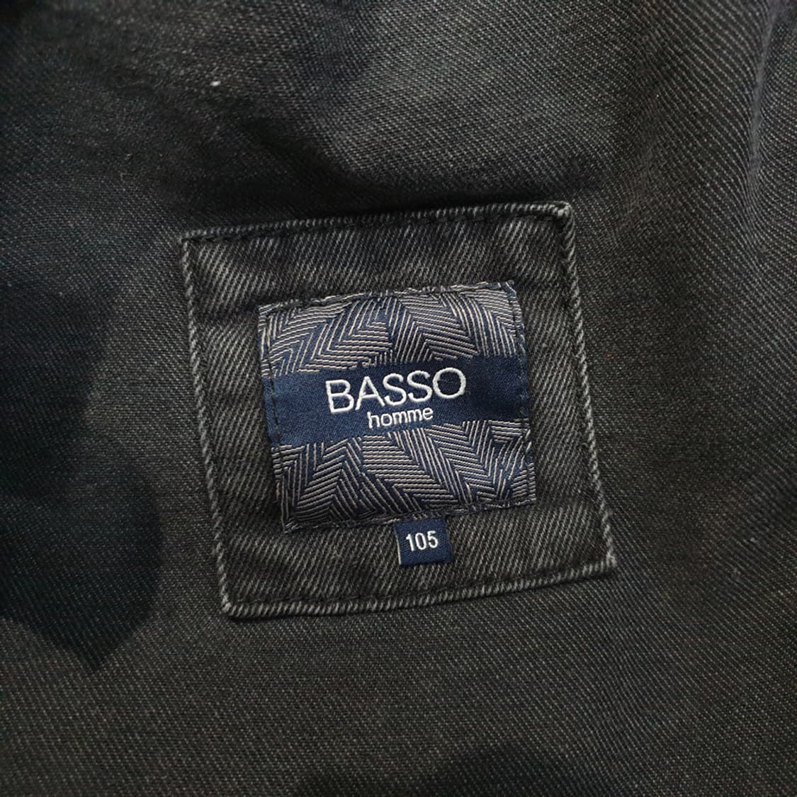 바쏘 옴므 워싱 데님 셔츠 자켓 105 상품이미지6