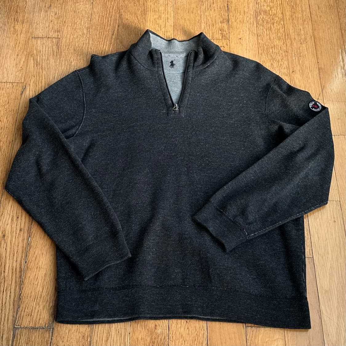 polo ralph lauren 리버시블 니트 쿼터 집업 스웨터  상품이미지2