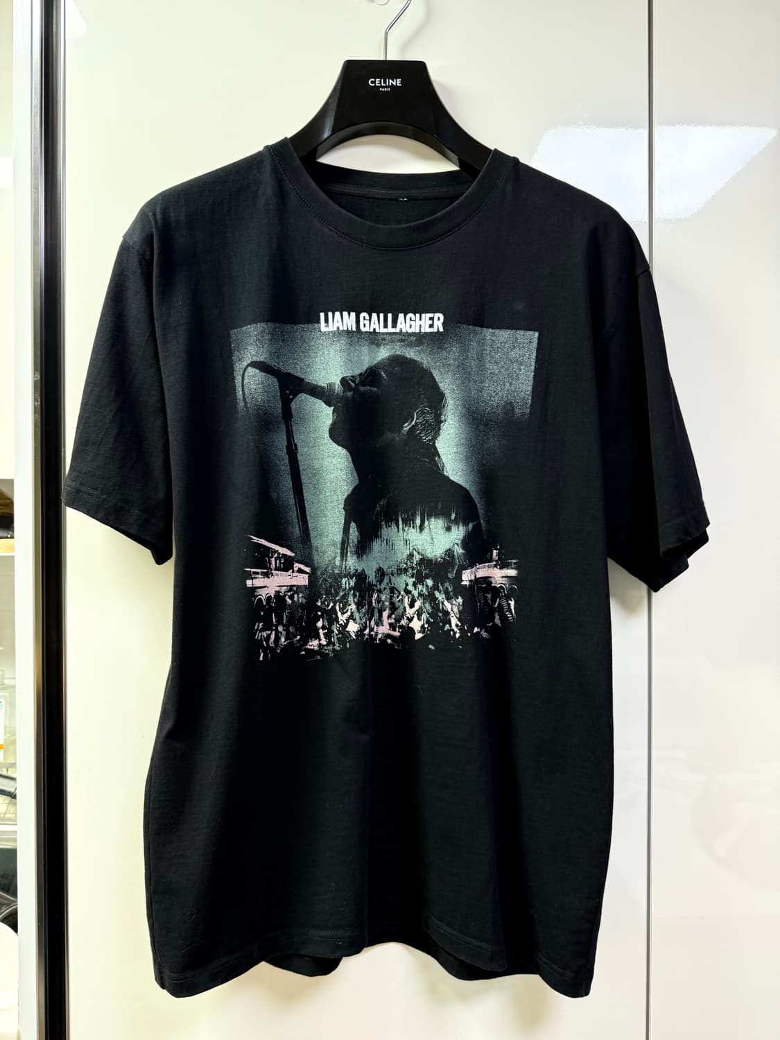 오아시스 리암갤러거 빈티지 밴드 티셔츠 상품이미지1