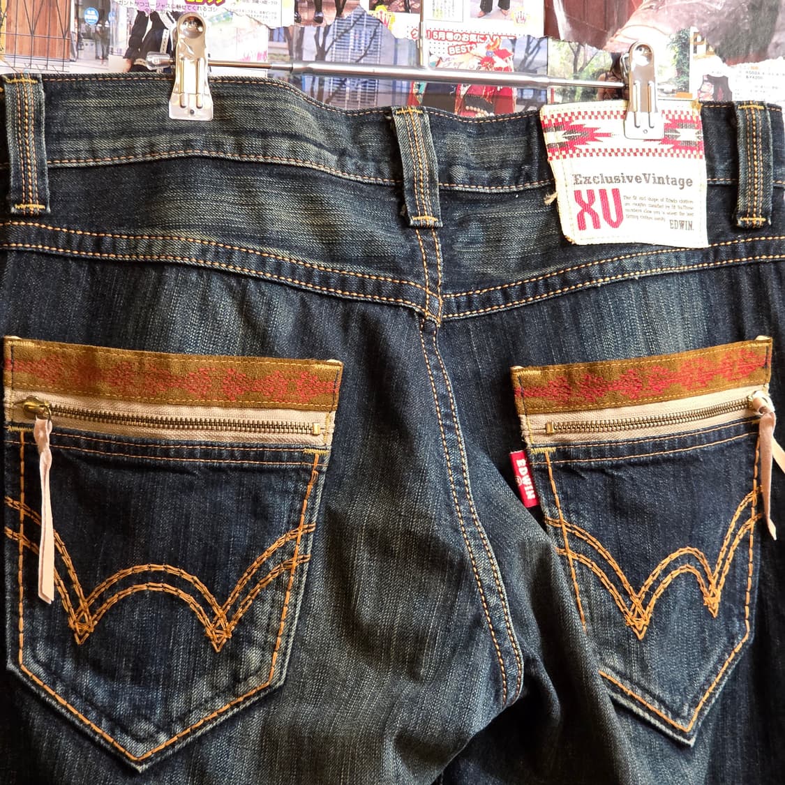 JPN 에드윈 웨스턴 포켓 데님 팬츠 상품이미지4