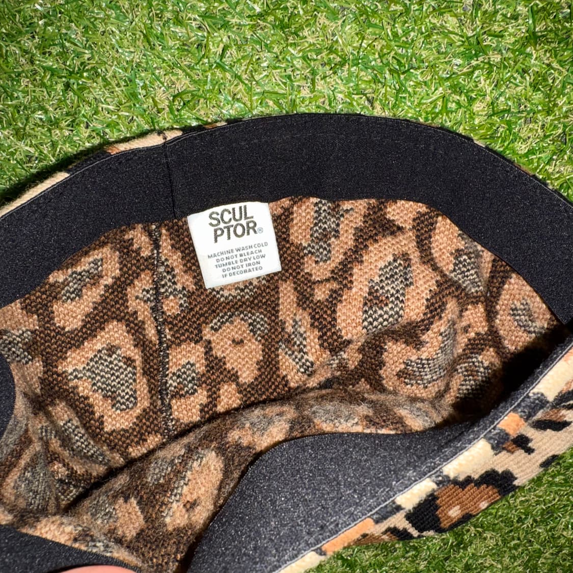 스컬프터 레오파드 비니 상품이미지3