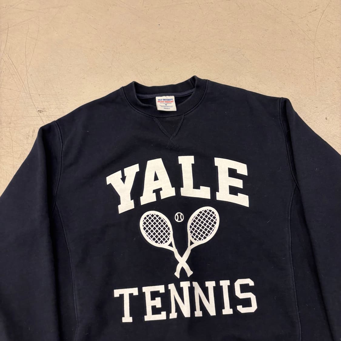 예일 테니스 헤비 스웻 네이비 맨투맨 상품이미지2