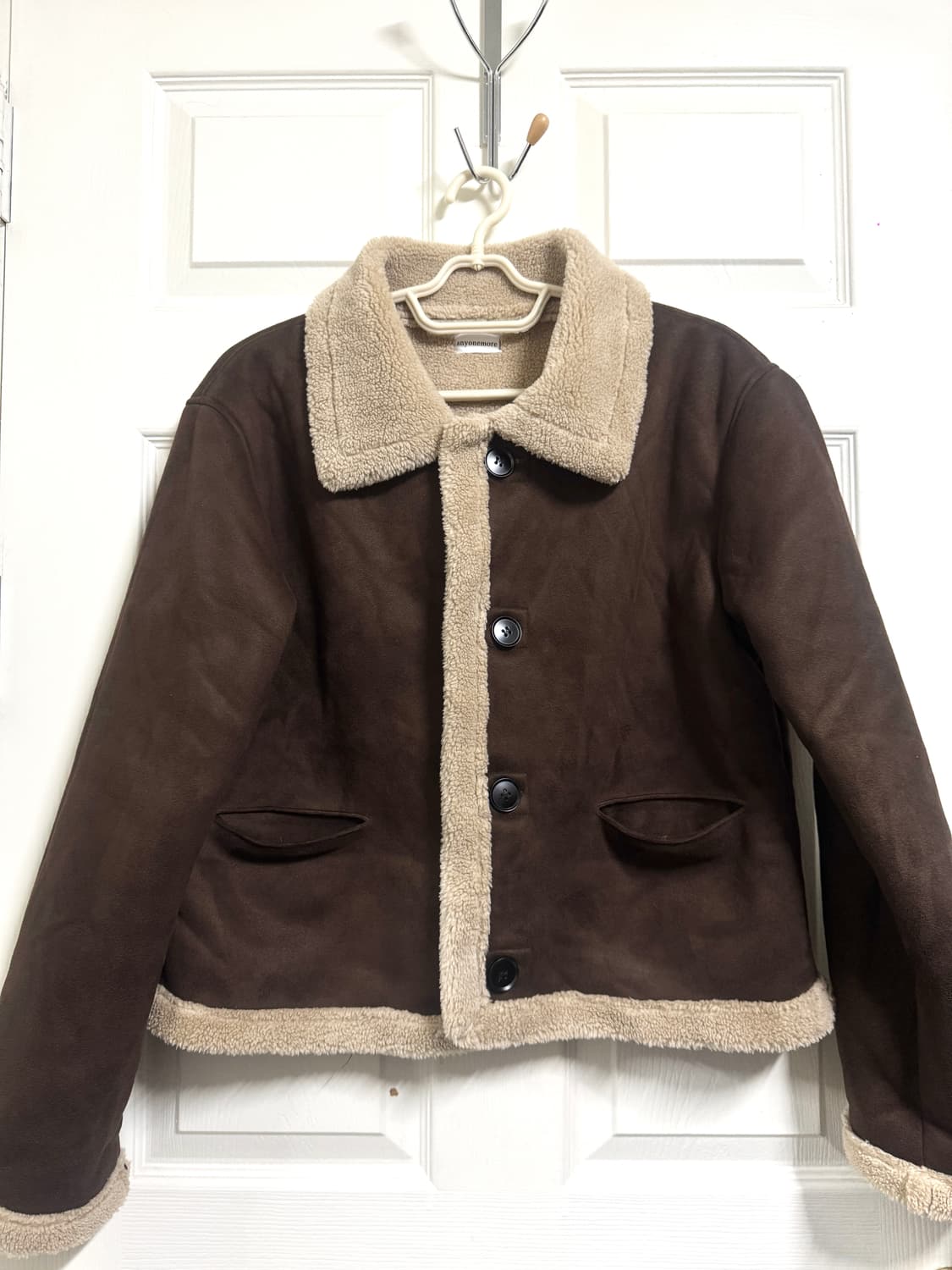 (택포) 브라운 숏 코트 상품이미지1