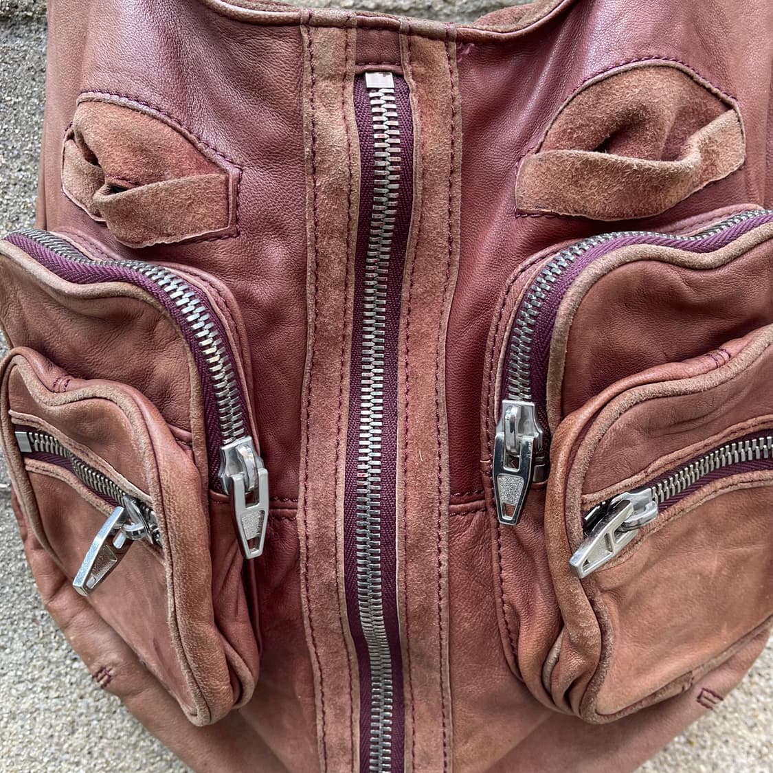 [OS] 알렉산더왕 도나 호보백 버건디 상품이미지3