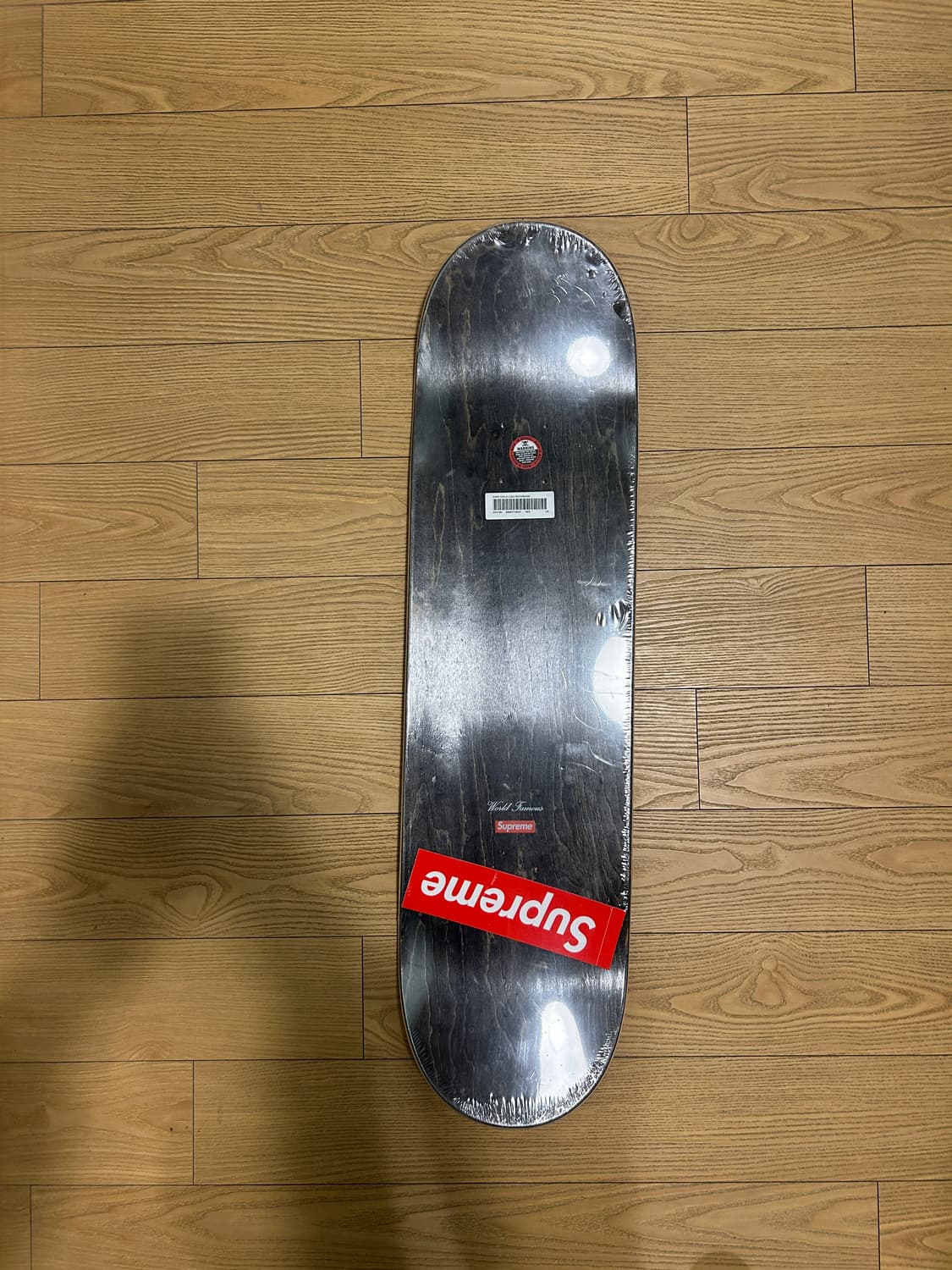 슈프림 x 카우스 초크 로고 스케이트보드 덱 레드 - 21SS 상품이미지2