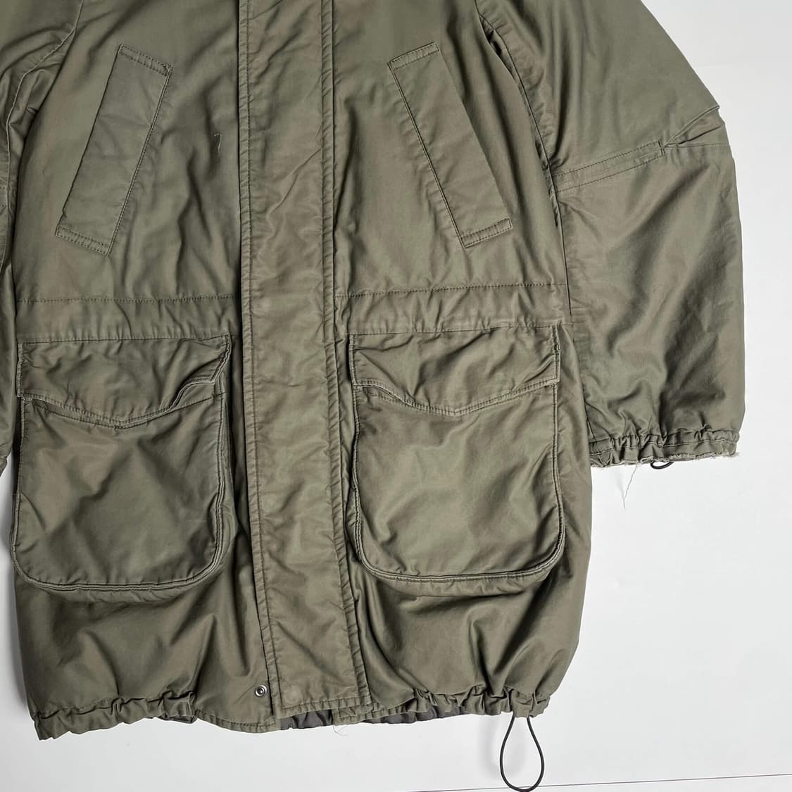 Zucca 코튼 와이어 후드 파카 상품이미지5