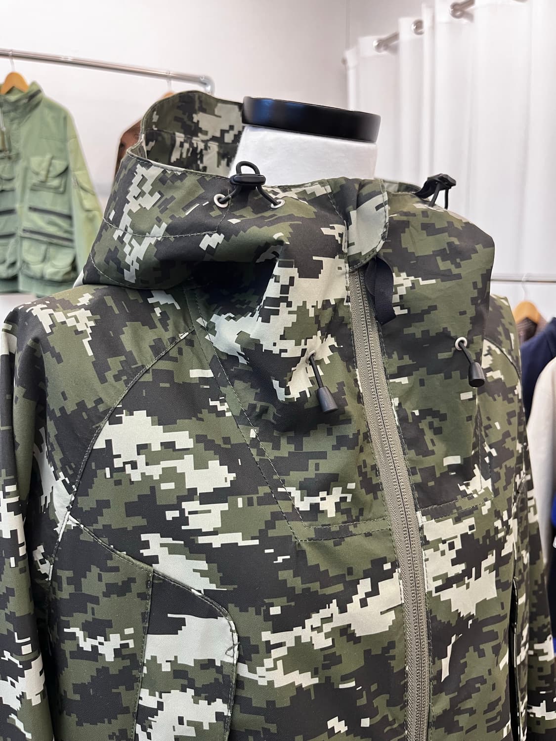 디키즈 디지털 카모 후드 바람막이 상품이미지2