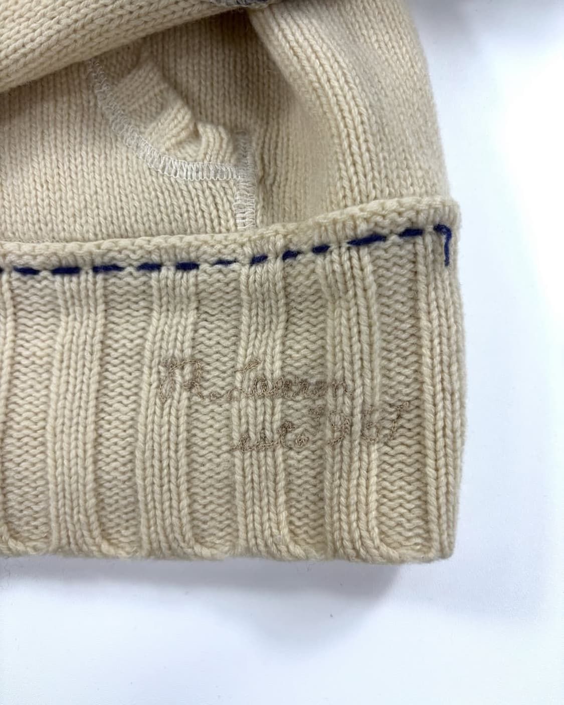 폴로 랄프로렌 여성 럄스 울 니트 퍼 후드집업  상품이미지3