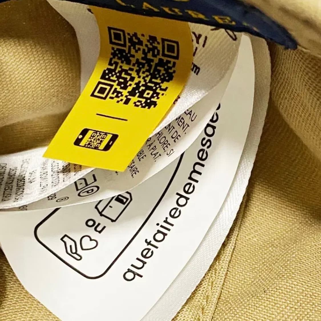 [정품] POLO 폴로 랄프로렌 포니자수 베이지컬러 치노코튼 볼캡 상품이미지10