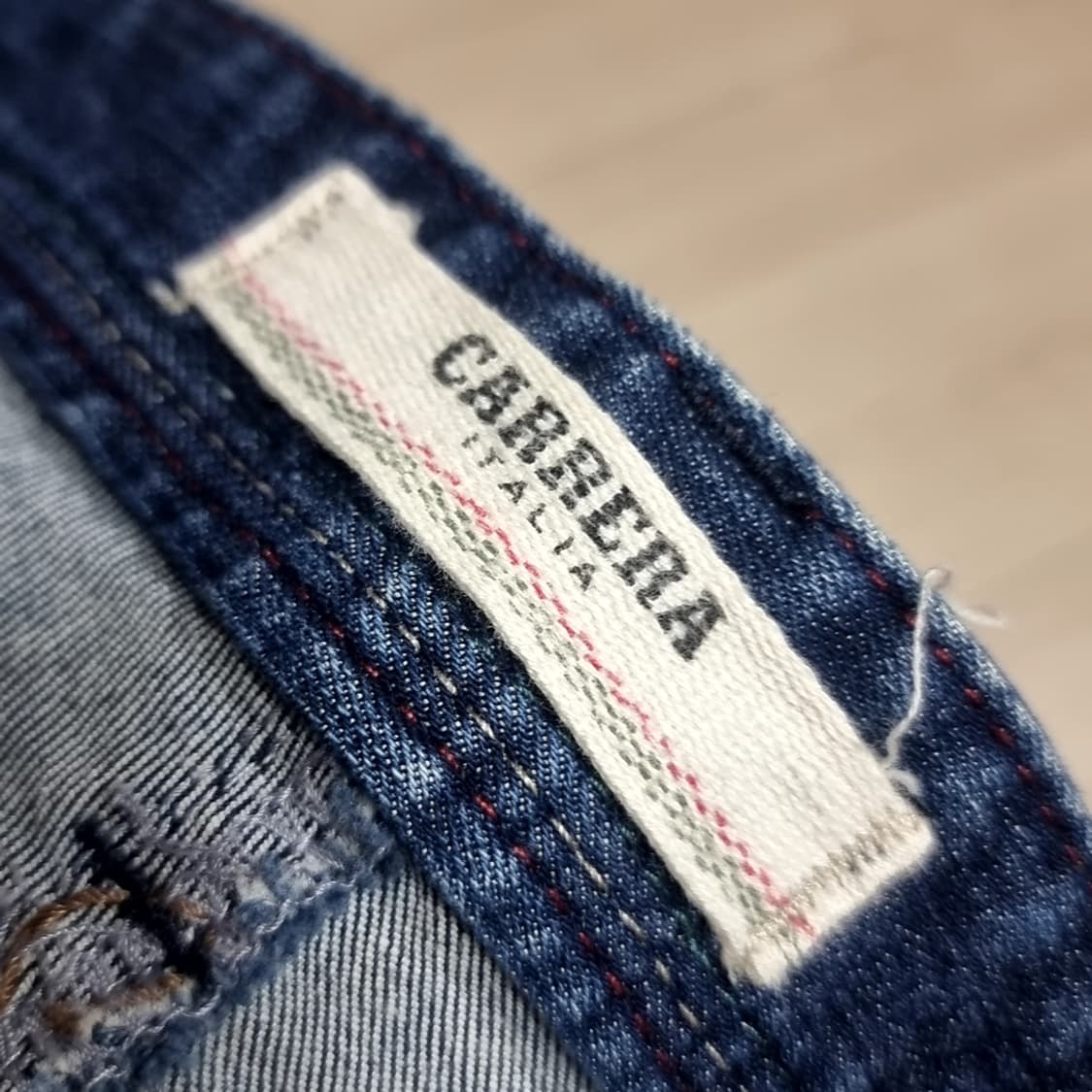 카레라 이태리 롤업 데님 청바지(73) 상품이미지5