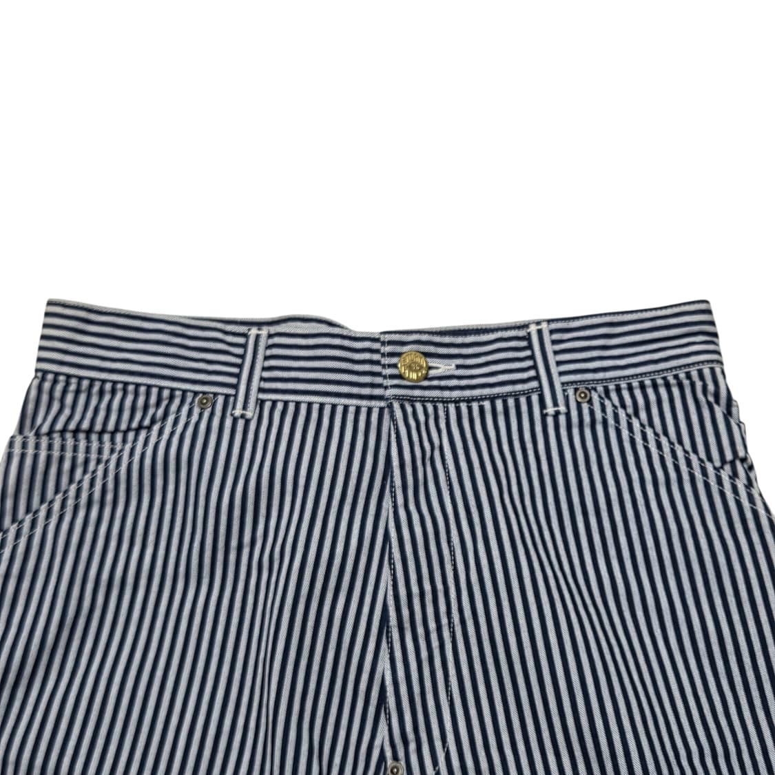 Pherrow's 페로우즈 32사이즈 히코리 스트라이프 메인트 워크 팬츠 상품이미지7