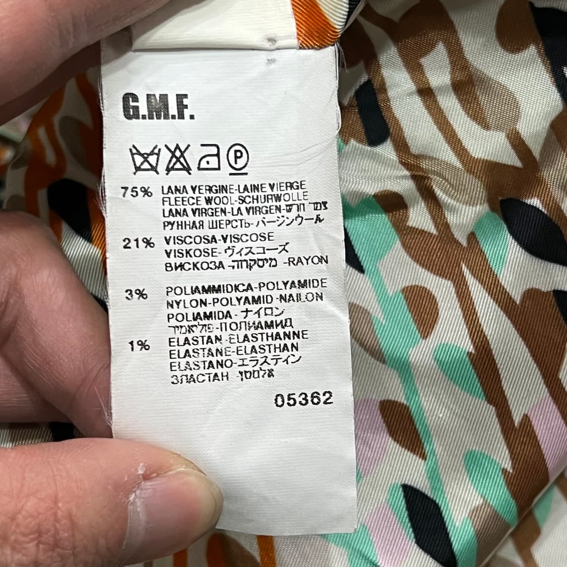  미쏘니 헤링본 울 맥코트 y14515 상품이미지8