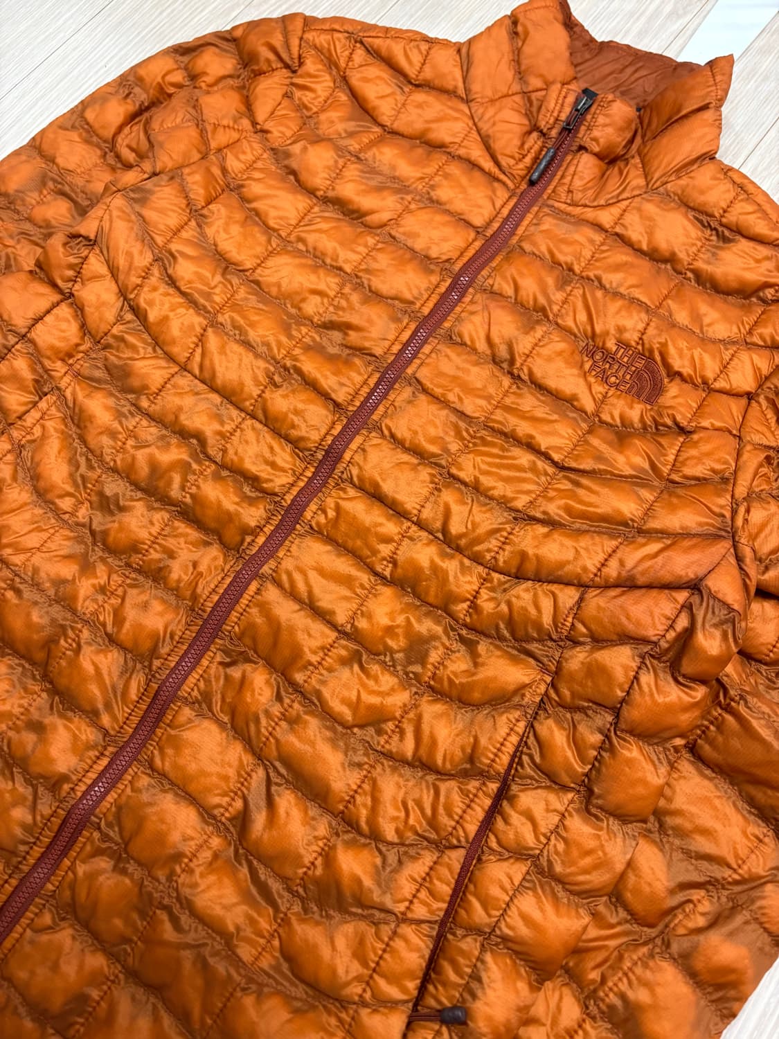 노스페이스 써머볼 경량 패딩 자켓 브릭오렌지 (남성 XS) 상품이미지4