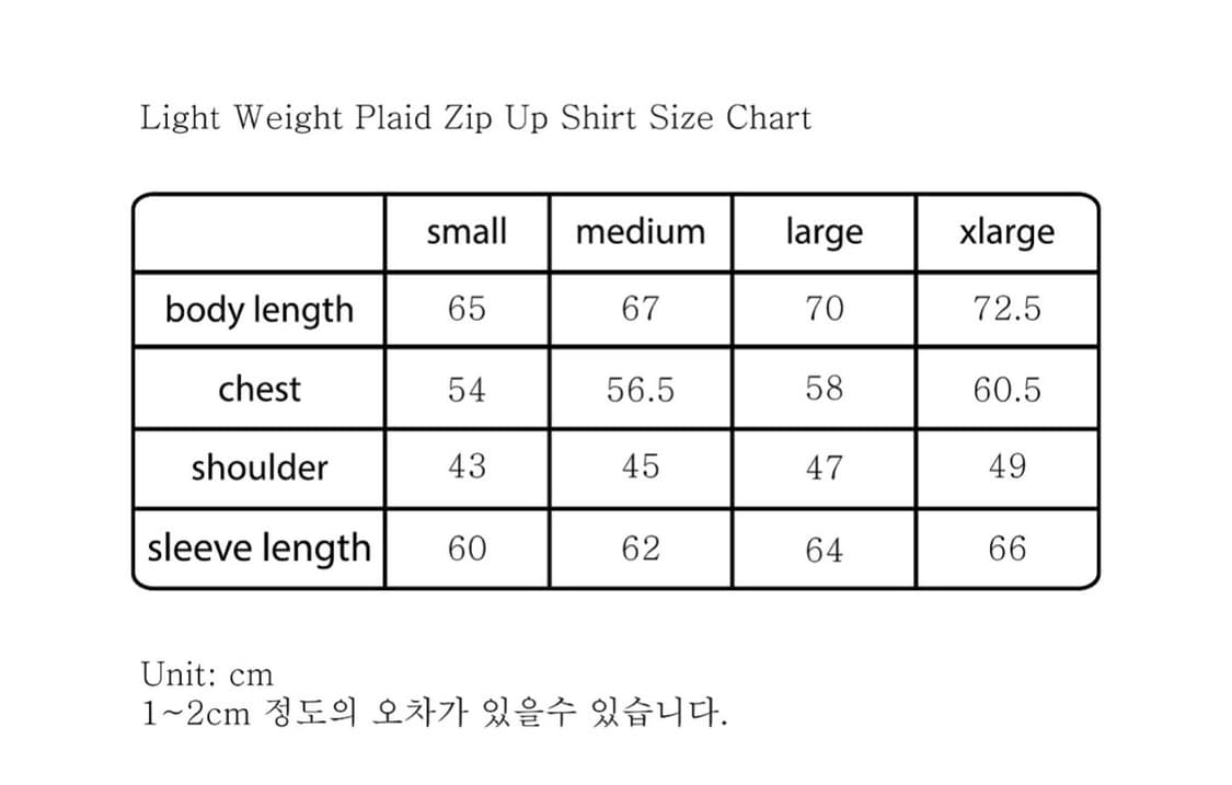 라브로스 체크 집업 셔츠 상품이미지2