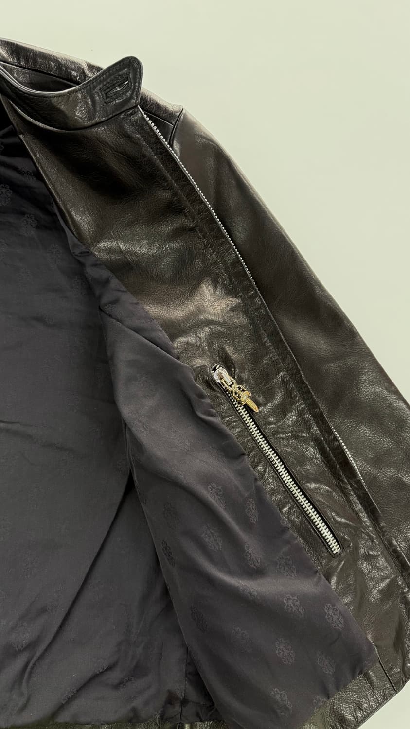 크롬하츠 Chrome Hearts 가죽 레더 Leather 자켓 상품이미지8