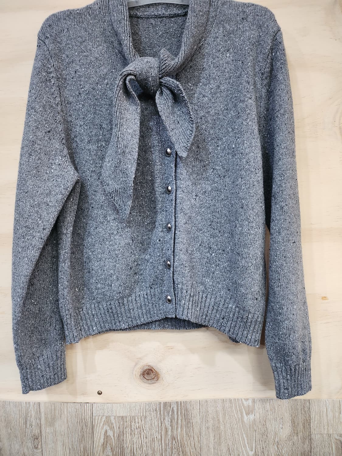 687) 타이 니트 가디건 상품이미지3