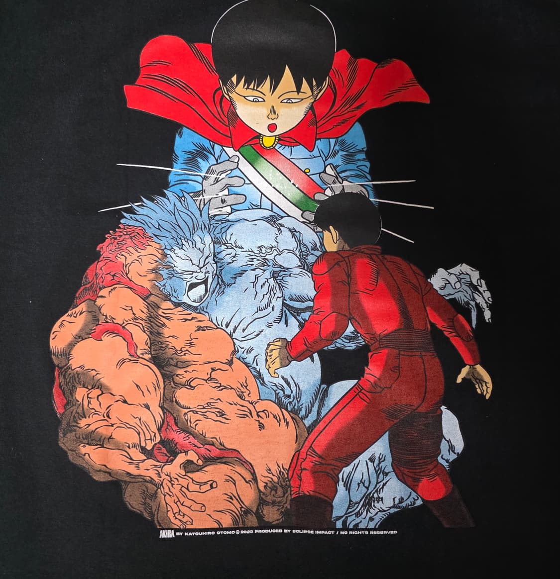 [XL] 아키라 부틀렉 이클립스 임팩트 티셔츠 블랙 상품이미지4