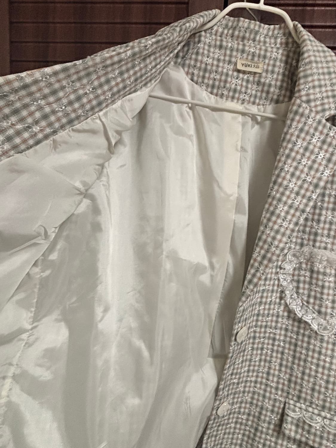 하트 포인트+레이스 자켓 상품이미지6