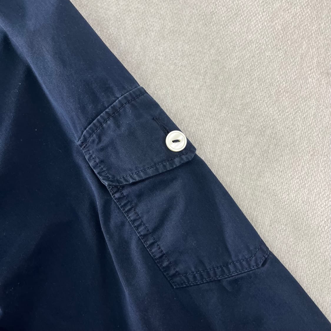 105 폴로랄프로렌 네이비 코튼 쉘 후디 풀 집업 자켓  상품이미지6