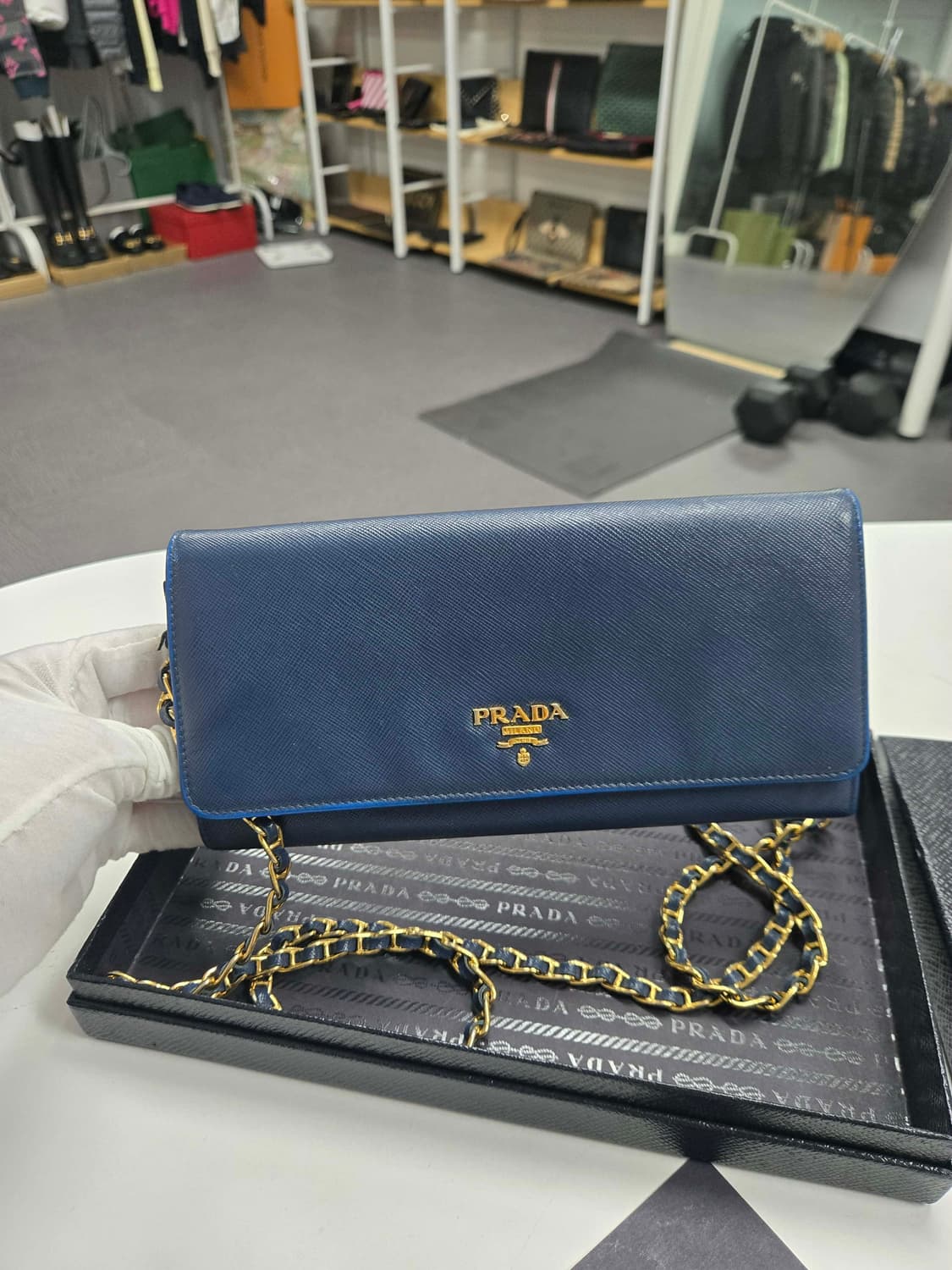 [A급컨디션]프라다 사피아노 미니백 상품이미지1