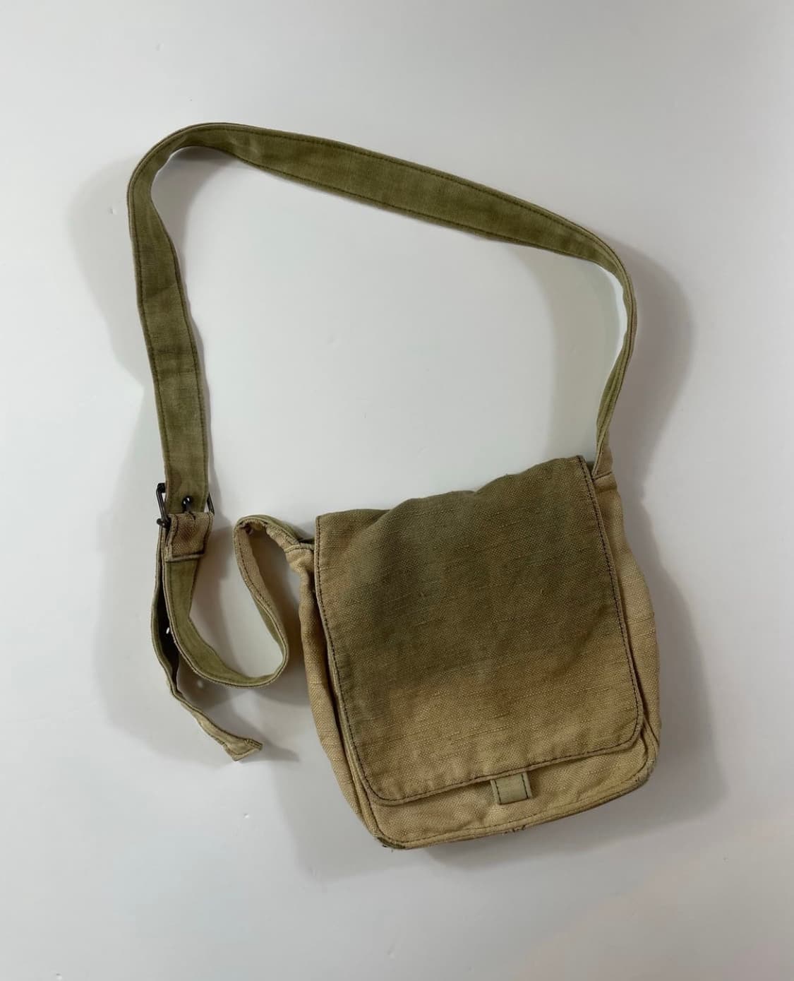 빈티지 밀리터리 캔버스 크로스백 상품이미지3