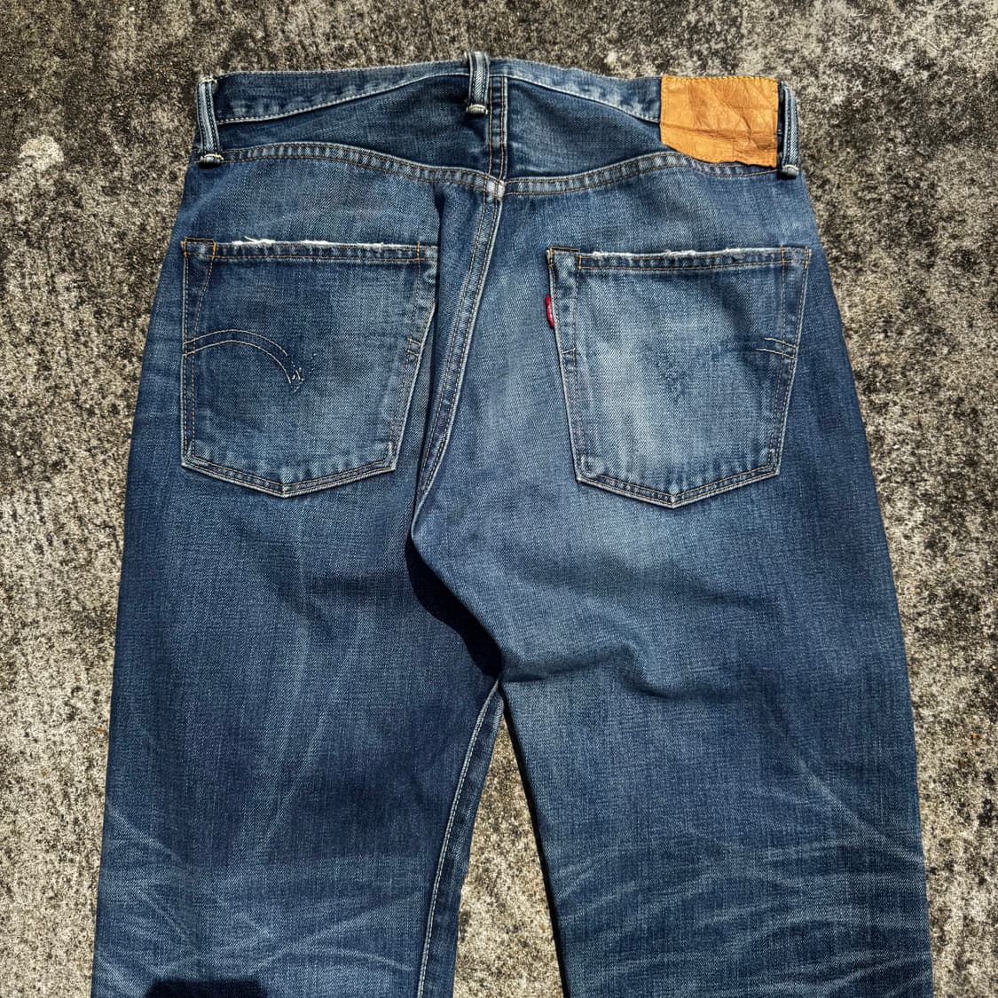 [32] Levis 리바이스 55501 셀비지 데님 팬츠 상품이미지4
