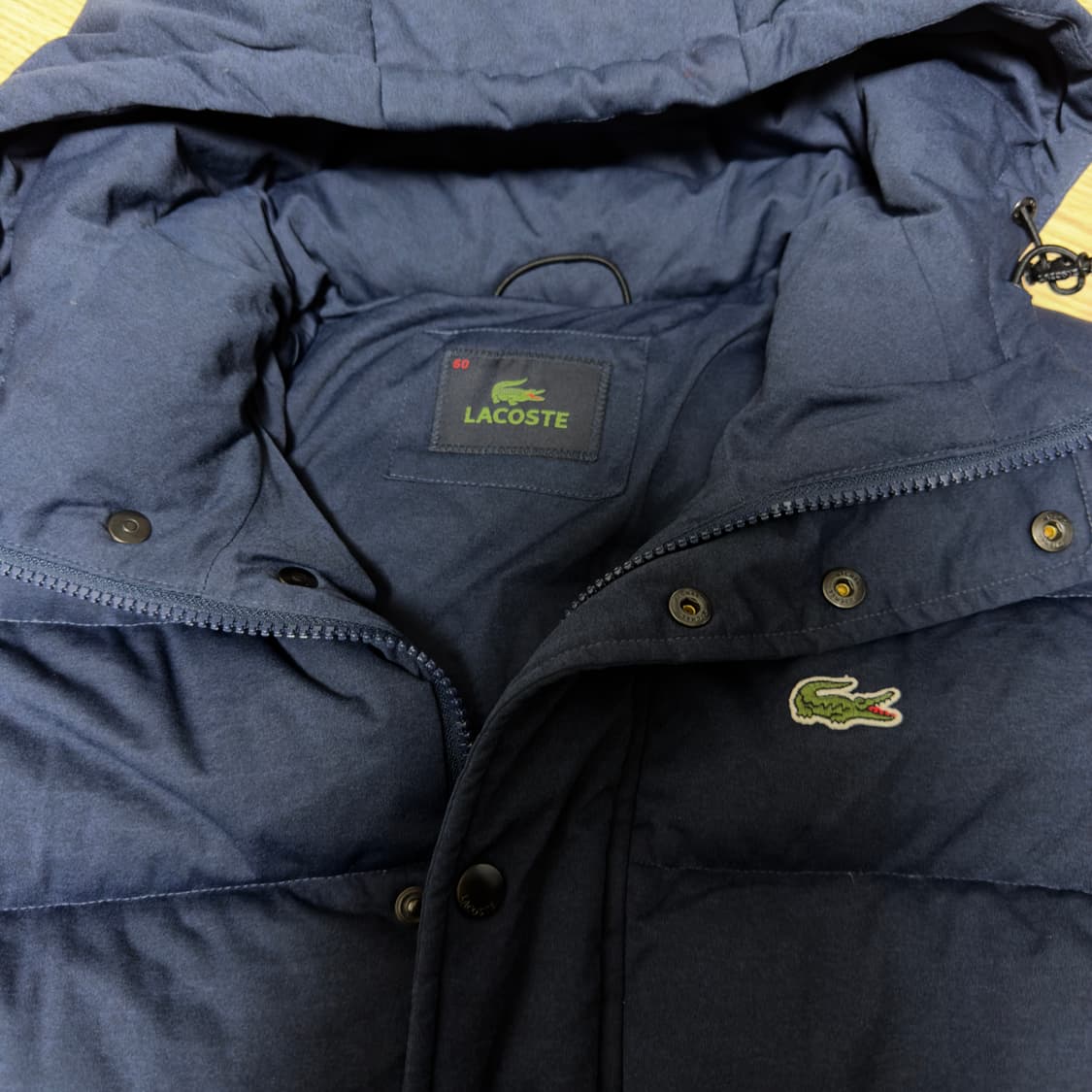 라코스테 구스다운 후드패딩 상품이미지7