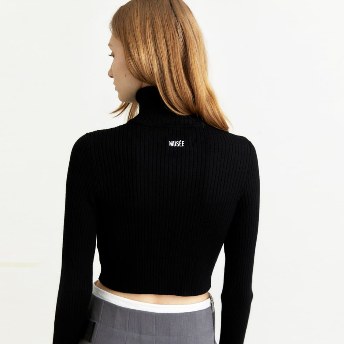 뮤제(MUSEE) 아베크 언발란스 집업 니트가디건 55 상품이미지4