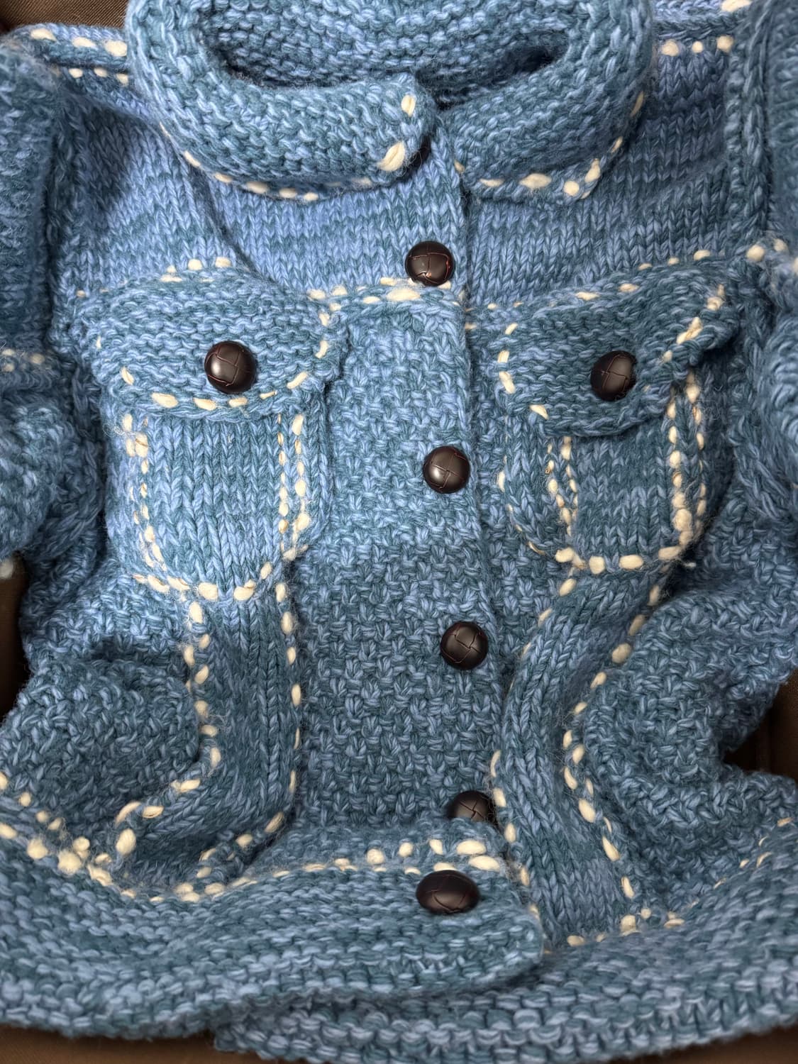 Kapital Cowichan G 핸드 니트 가디건 캐피탈 코위찬 상품이미지2